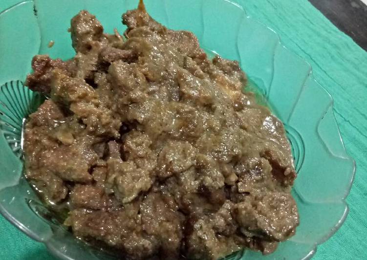 resep makanan Kambing Bumbu Sate