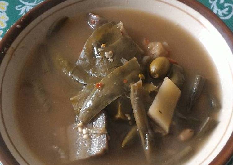 resep makanan Sayur asem kuah pedas