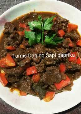 Tumis Daging Paprika