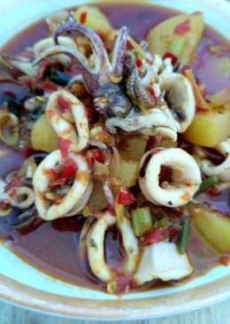 Cumi asam manis simple