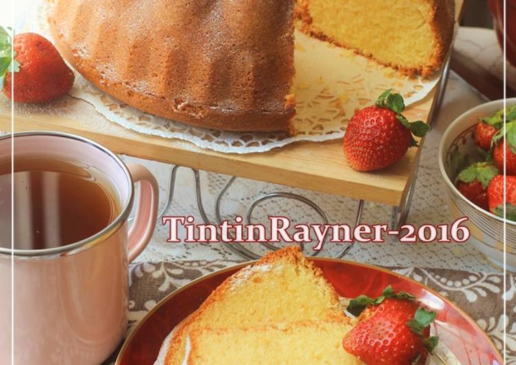 gambar untuk resep makanan Cake Tapai Keju Special versi Buttercake - Harum bangettt