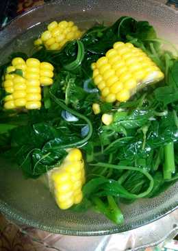 Sayur Bening Bayam & Jagung