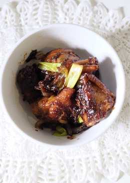 Ayam kecap bumbu mentega