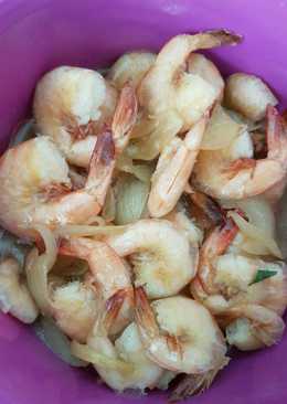 Udang saus lemon