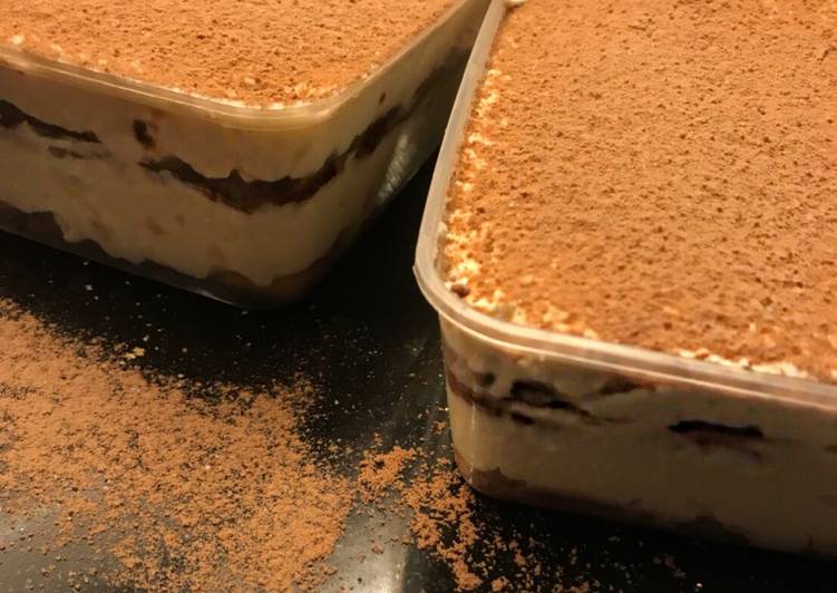 gambar untuk resep makanan Milo Tiramisu