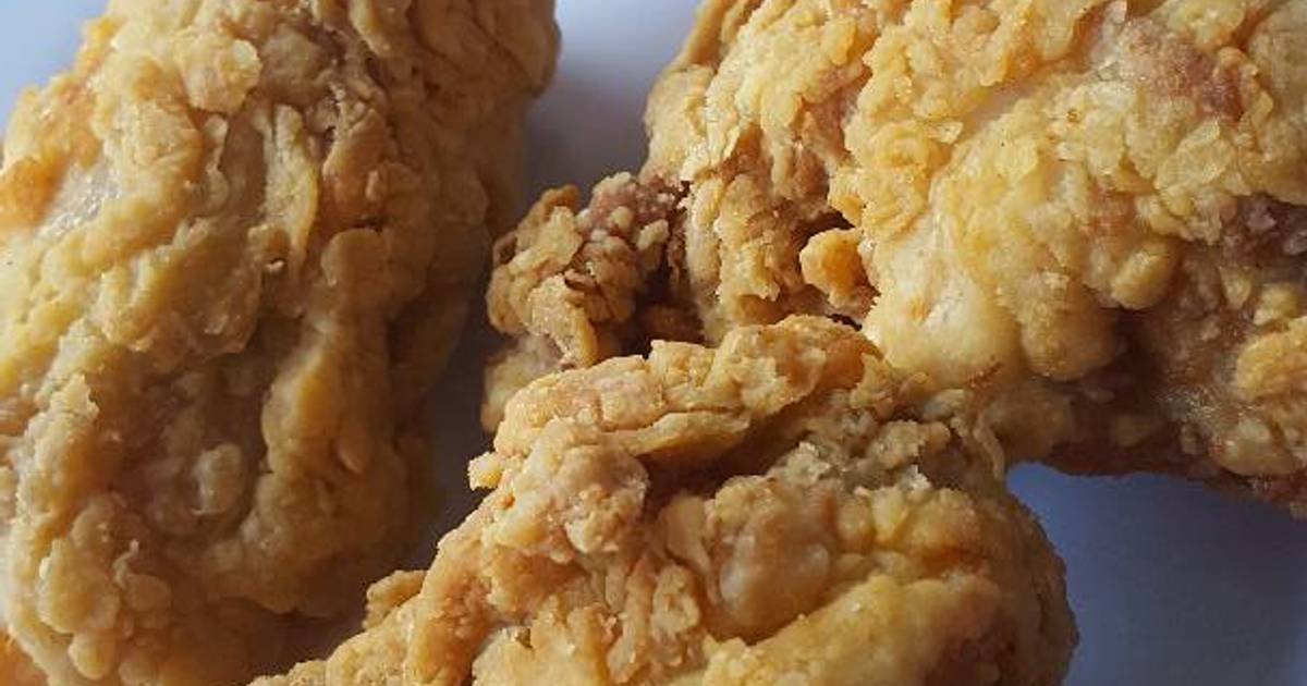 117 resep ayam goreng kfc homemade enak dan sederhana  Cookpad
