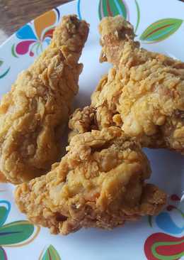 Ayam kfc homemade tanpa baking powder