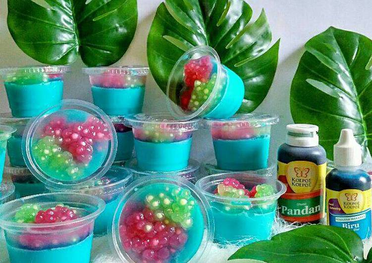 resep masakan Puding Mutiara