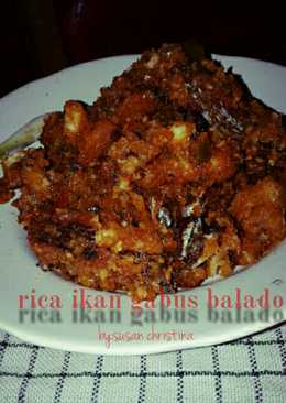 Rica ikan gabus balado