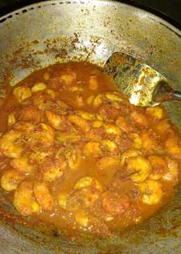 Udang pedas manis (simple) ð