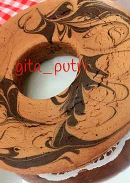 Marble Cake Vanilla-Coklat