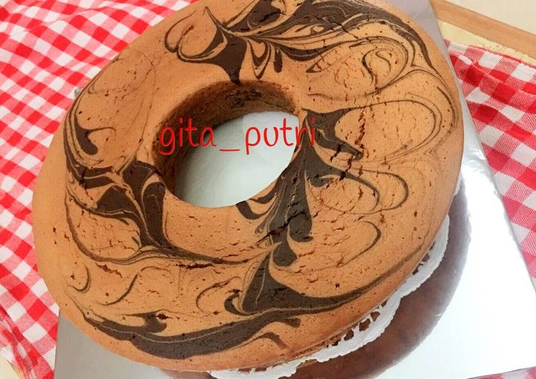 gambar untuk resep Marble Cake Vanilla-Coklat