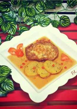 Telur ceplok semur kecap