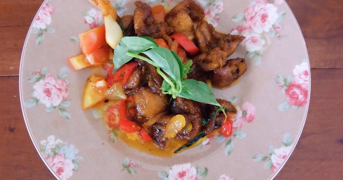 Resep Kulit ayam gongso ala Desti Afe Deskluvest