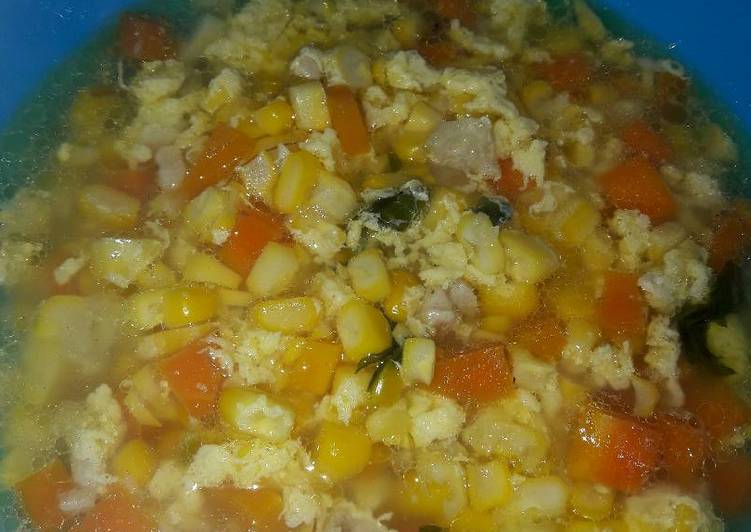 resep masakan Sup Jagung Manis Wortel