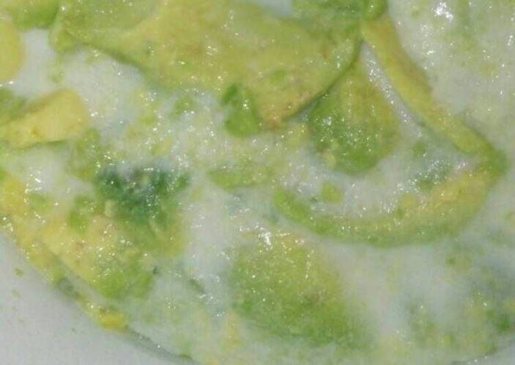 resep masakan Frozen Avocado