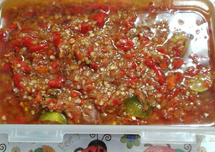 Resep Sambel terasi goreng?? - Gaby Zakaria