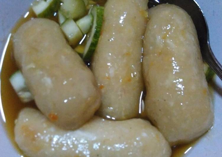 Resep Pempek Ebi Ekonomis beserta Cuko By Wenny Hestiningsih