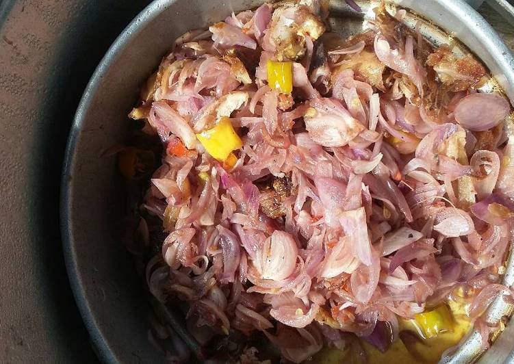 gambar untuk resep Ayam bawang sambel matah bali ~ Radhika