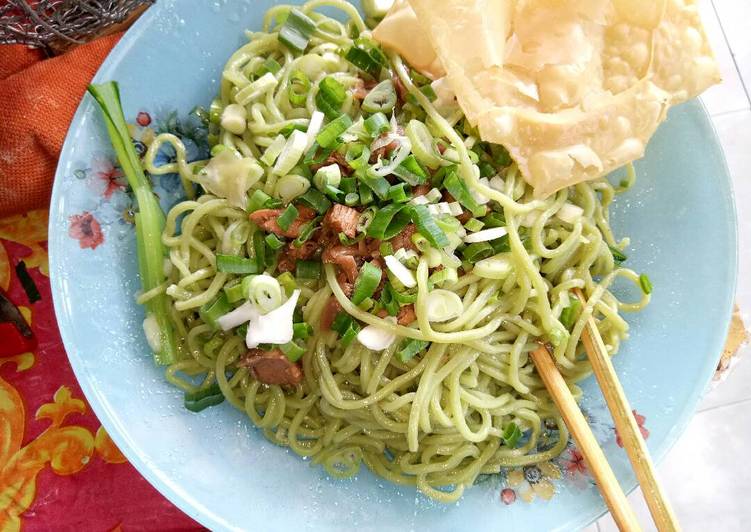 Resep Mie kenyal dan mengembang tanpa terigu protein tinggi Karya ayu
andiyani