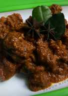Rendang (tanpa ditumis tanpa gula)