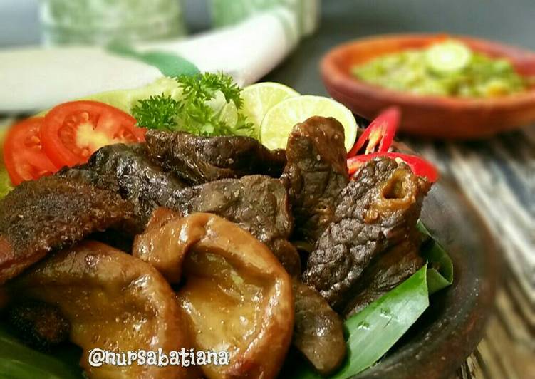 resep makanan Bacem Jerohan Sapi