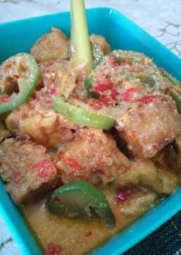 Tahu Tempe Santan Pedas