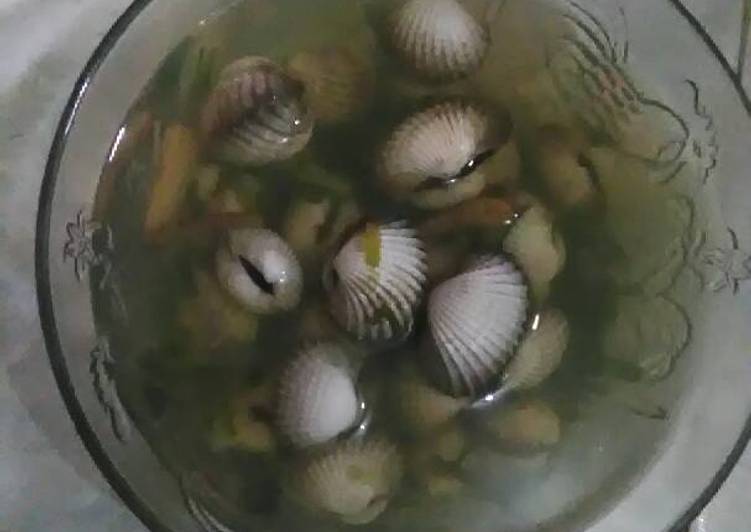 gambar untuk resep makanan Kerang dara kuah bening