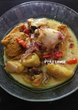 2.Opor ayam tahu simpel