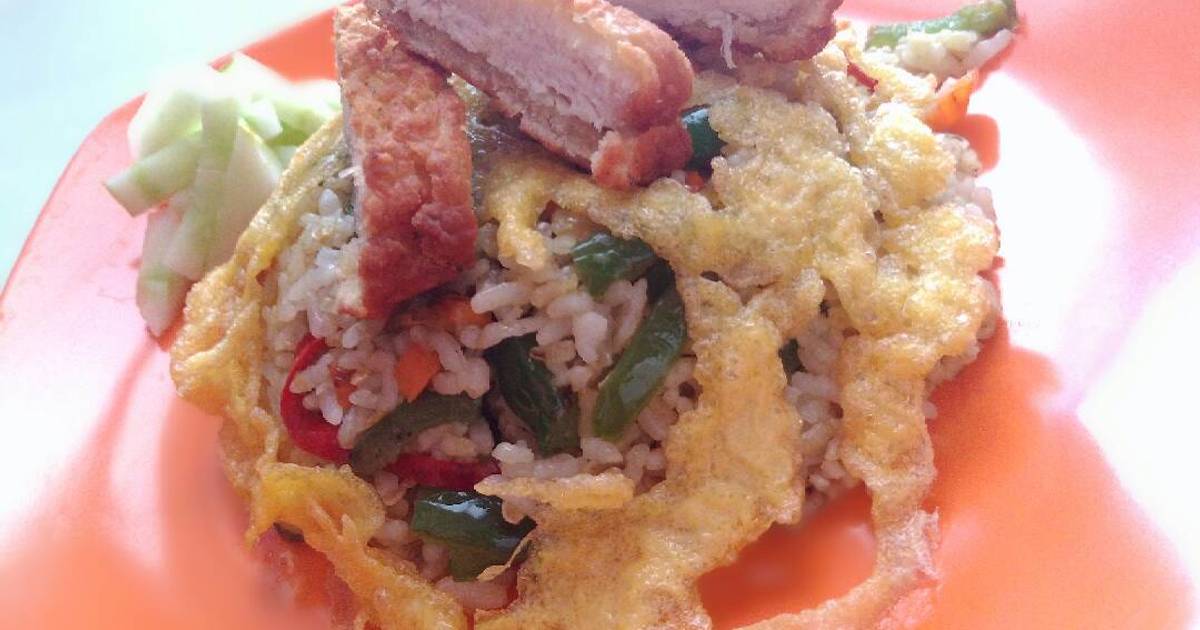  Resep  37 Nasi  Goreng  Sambal Ijo oleh KreasiVinagoest 