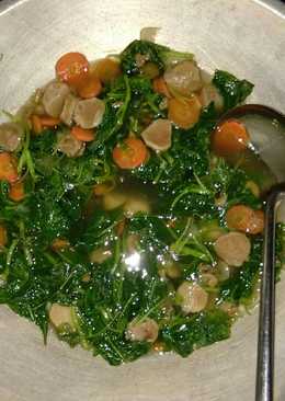Sayur bening bayam busui