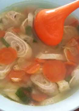 Sup rolade ayam