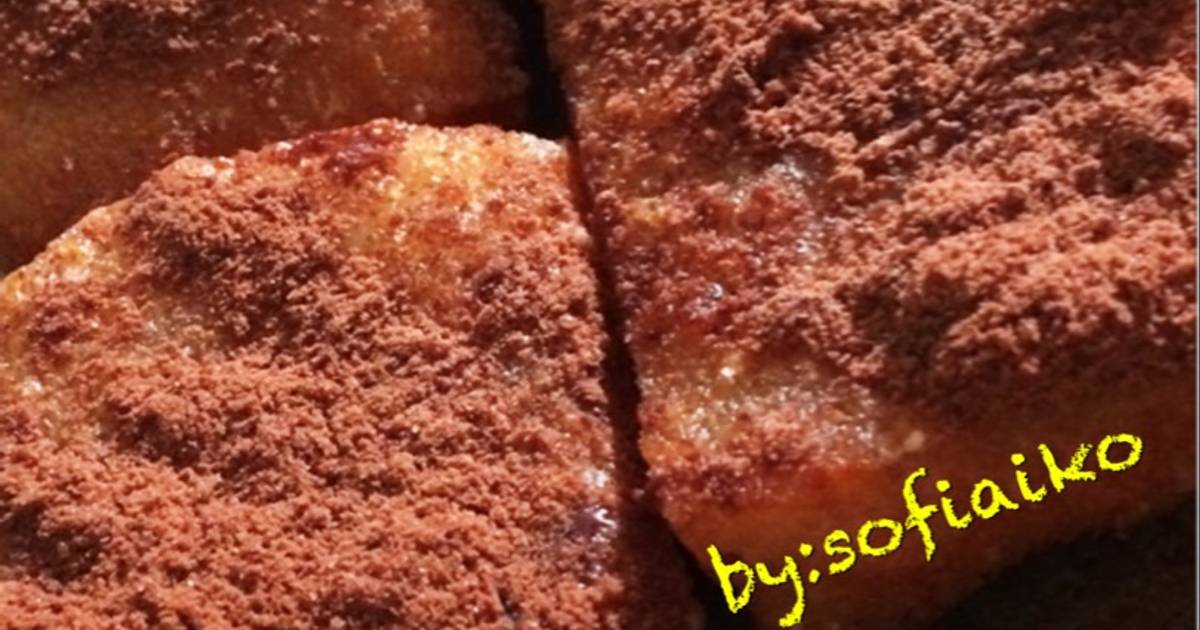Resep Tetel goreng topping milo Resep Tetel goreng topping milo