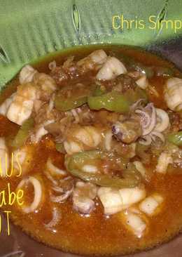 Cumi Saus Tiram Cabe Gendot