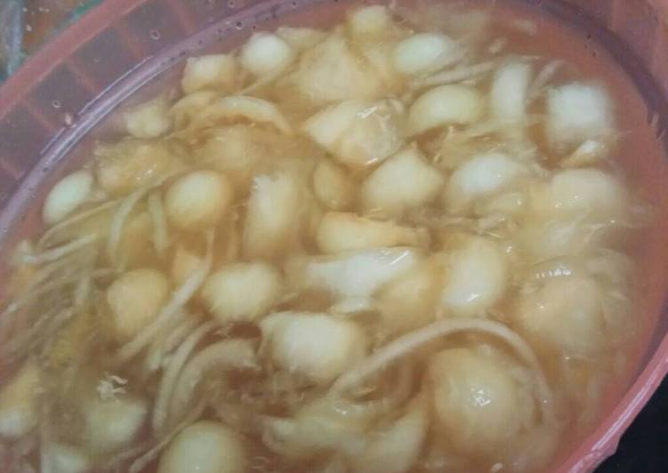 Resep Es blewah air kelapa nutrijel - J - l?me Cuisine