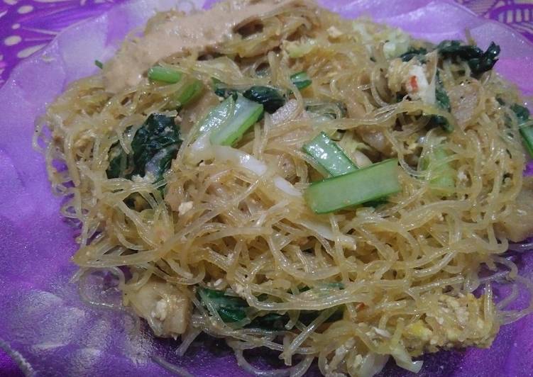 gambar untuk resep Bihun goreng sambal kacang