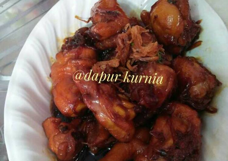 resep Ayam goreng kecap ala dapur kurnia