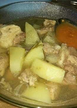 Sup Daging Tulang Sapi (Ala anak kost)