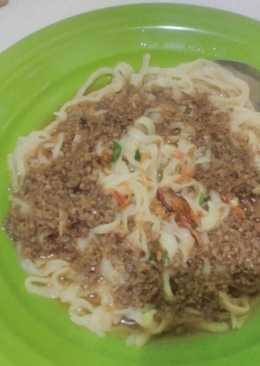 Mie kuah ikan (Bangka)