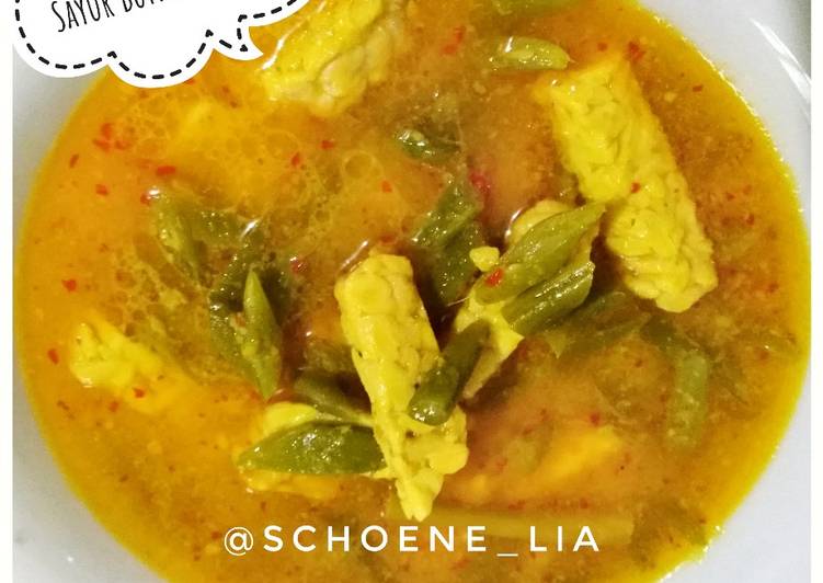 gambar untuk resep makanan Sayur Buncis Tempe Pedas