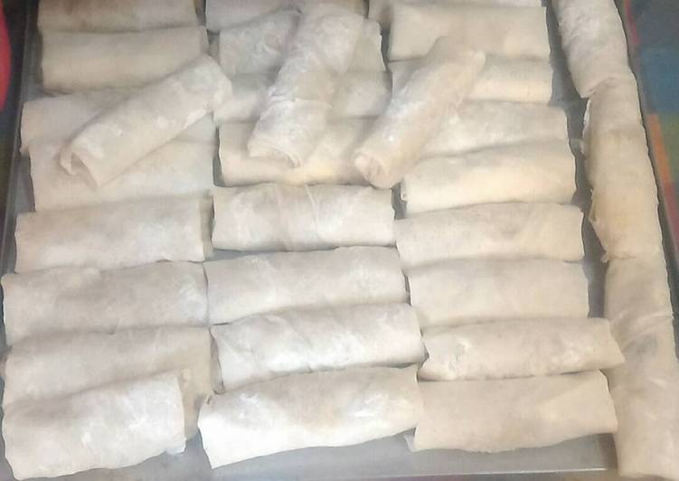 gambar untuk resep Lumpia ayam + telur