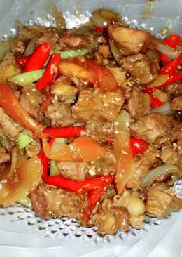 Oseng daging sapi pedas
