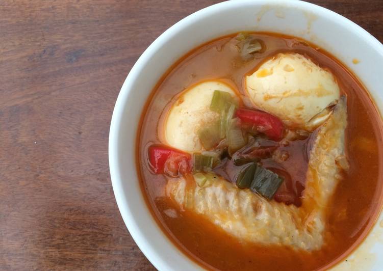 gambar untuk resep makanan Curry Thai pepper soup