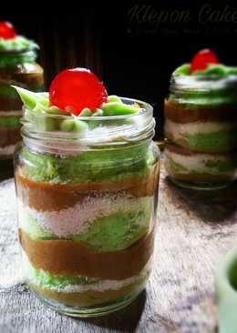 Klepon Cake In A Jar