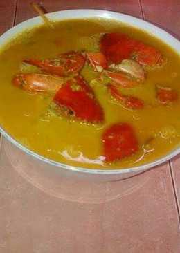 Gulai kepiting pedas