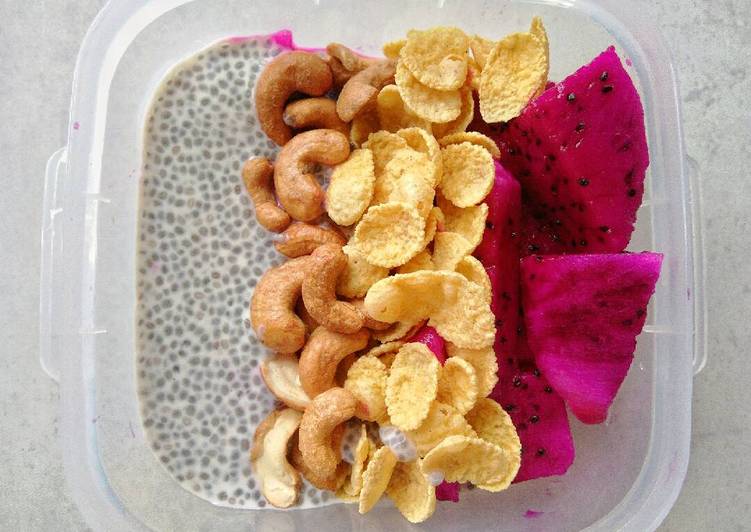 gambar untuk cara membuat Diet breakfast with chia seed