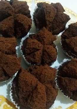 Bolu kukus coklat bubuk