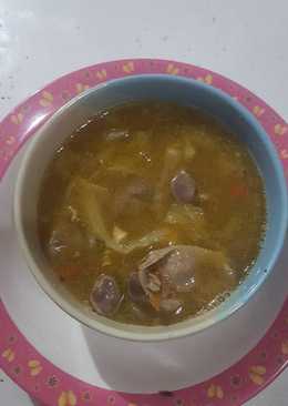 Tongseng ampela ati ayam