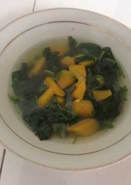 Sayur bayam simple enakk