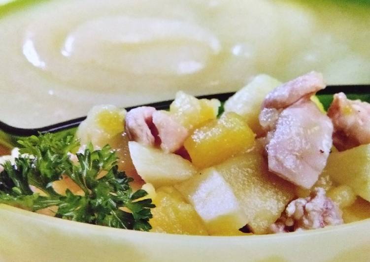 resep makanan Baby First Apple ??